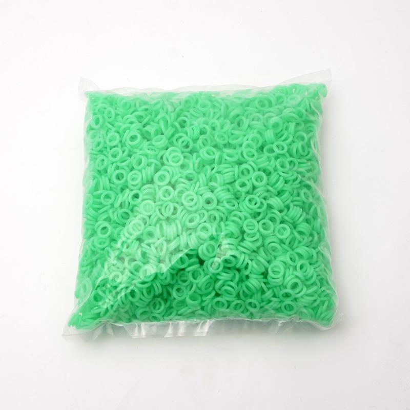 Luminous Silicone O-Ring for Camping Tent Pegs & Night Fishing Warnings