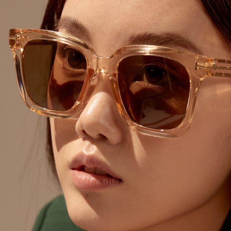 

RECLOW RECLOW E533 BROWN Sunglasses brown