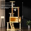 Cat climbing frame, cat house, cat tree, multi-level luxury climbing pillar cat villa