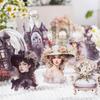 Wonderful Day Sticker Pack: Alice in the Garden Series, 30 Sheets for DIY Journals with 8 Unique Character Designs