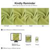 Uxcell Washable Velvet Cushion Nordic Style Toss Car Corn Stripe 65x65cm Cover, Pillowcase, Pillowcase, Sofa, Chair, Room, Decor, Green,