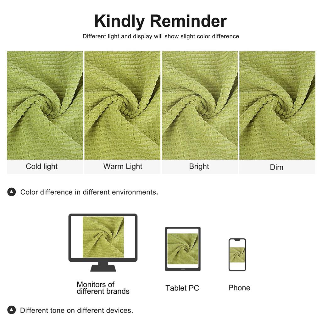 Uxcell Washable Velvet Cushion Nordic Style Toss Car Corn Stripe 65x65cm Cover, Pillowcase, Pillowcase, Sofa, Chair, Room, Decor, Green,