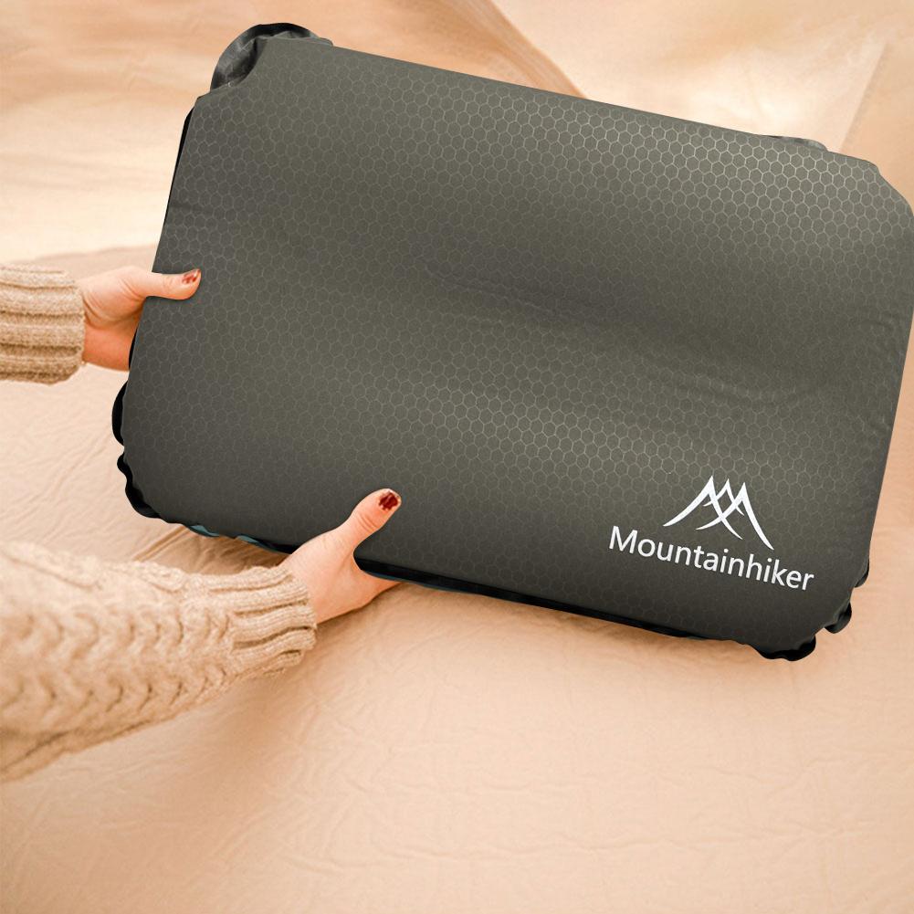 Ultralight Inflatable Pillow Neck Protect Camping Air Pillow Ergonomic Portable Self Inflating Pillow for Camping Travel Hiking