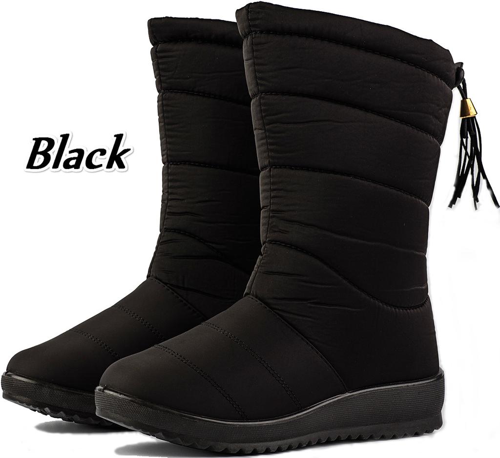 💰Koop Designer Women Ankle Snow Boots Female Down Plush Winter High Boots  Waterproof Fur Boots goedkoop online tegen de lage prijs met gratis  verzending bij Joom webshop — ⭐reviews van echte klanten
