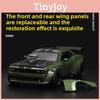 Challenger Alloy Simulation Srt Hellcat Sports Car Assembled Model Toy
