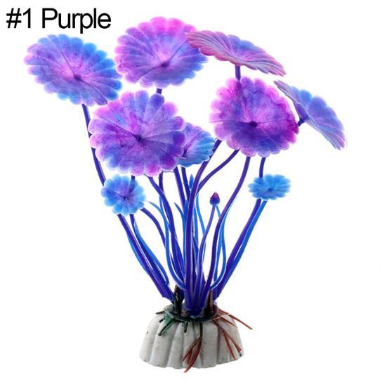 Artificial Grass Plastic Water Plant Decoration Ornament for Aquarium Fish Tank