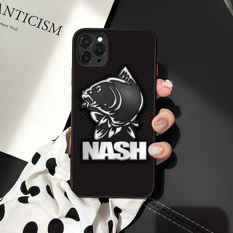 Nash Fishing Art Phone Case for iPhone 11 12 13 Mini Pro XS MAX 8 7 6 6S Plus X 5S SE 2020 XR Case