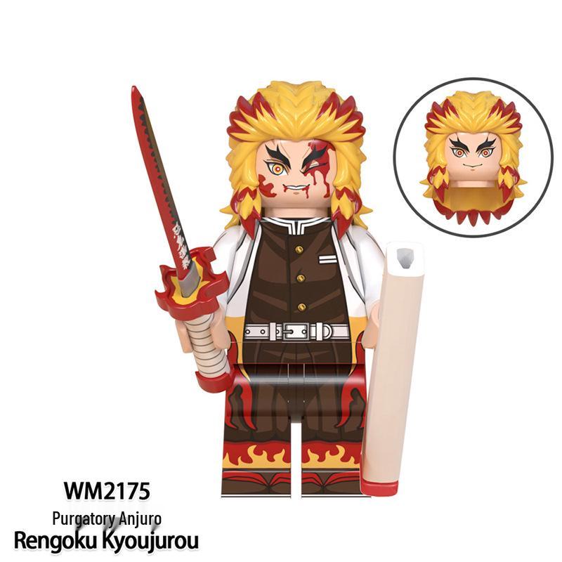 Demon Slayer Building Block Minifigures: WM61167, WM6137, WM6168, WM6162