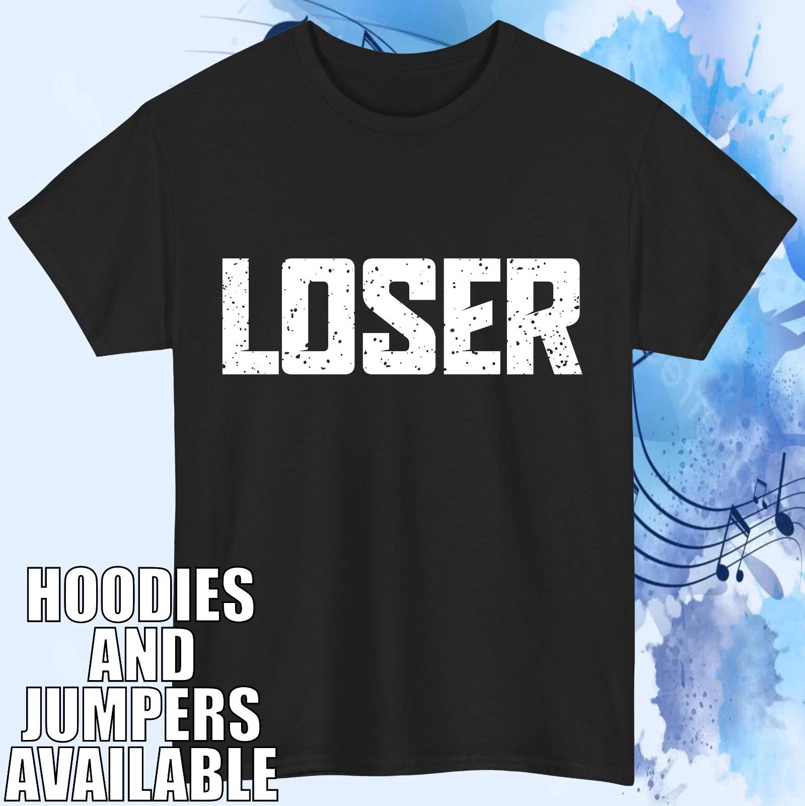 

LOSER Music Band Graphic T‑T-Shirt – Distressed Vintage Style Fan Unisex Tee Top S
