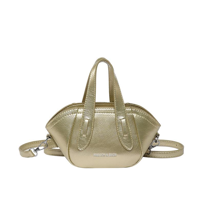 Premium sense portable bucket bag women's 2025 summer new casual foreign style one shoulder oblique span bag Korean version small square bag