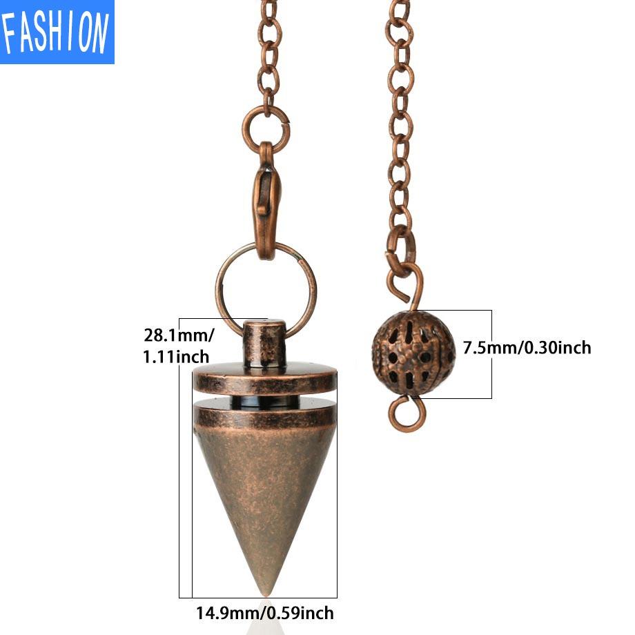 Pandantiv Pendul Conic Metal Gravity Jewlery Pandantiv