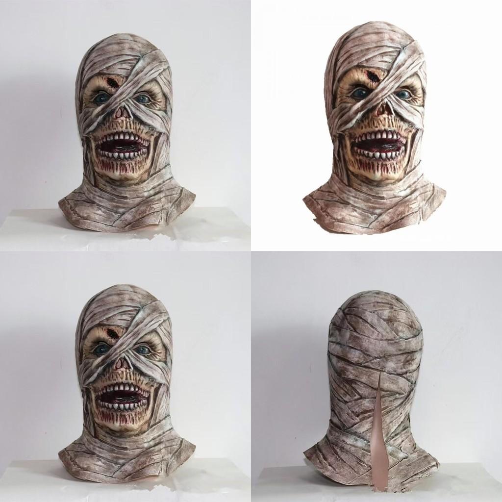 Mummy Latex Halloween Mask With Diy Terror Design For Costumes And Holiday Parties