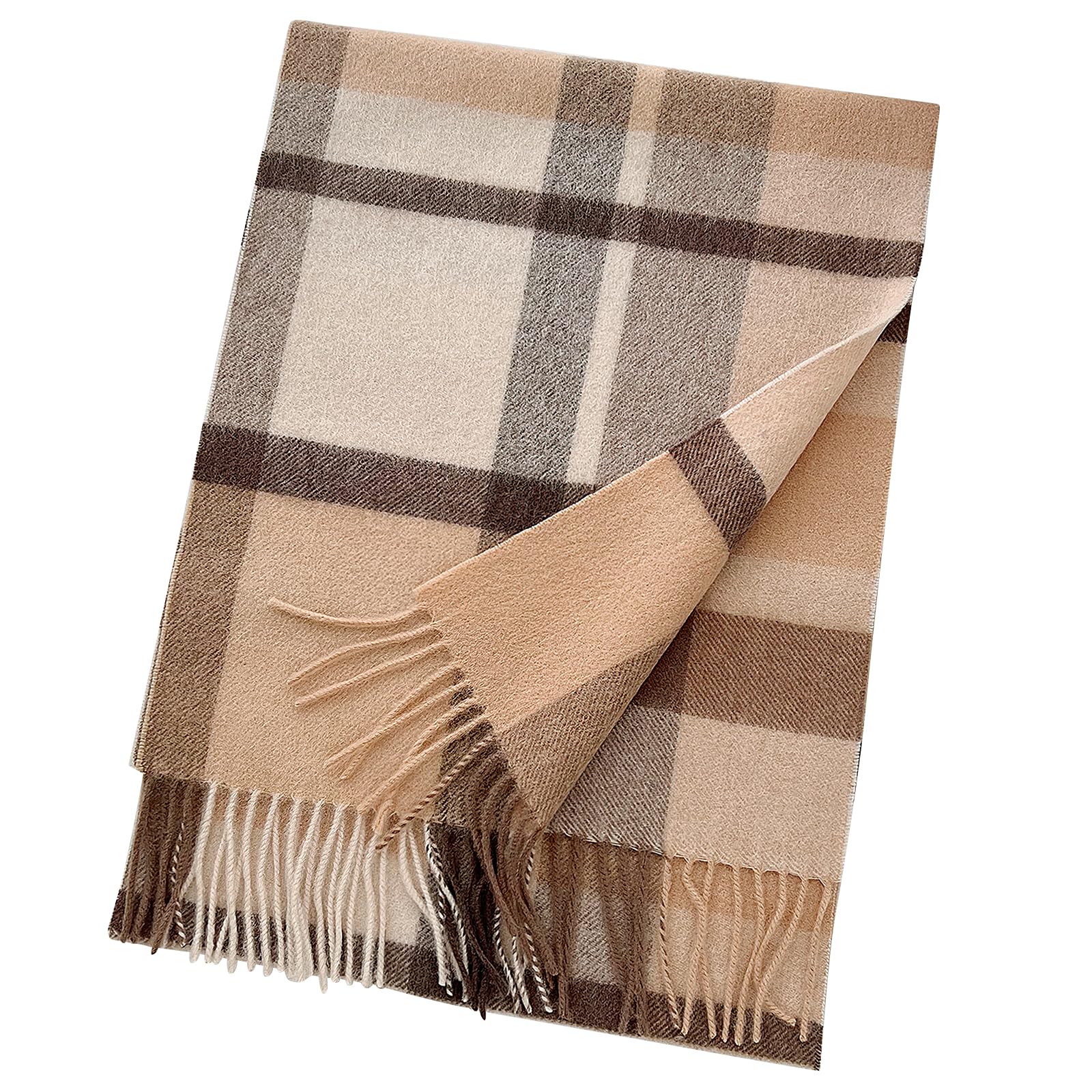 

Большой шерстяной шарф Adcey и удобный Доступен в 17 Идеально подходит как специальный Клетчатый или однотонный с подарочной упаковкой Идеально подходит как зимний подарок Мужской [Мягкий