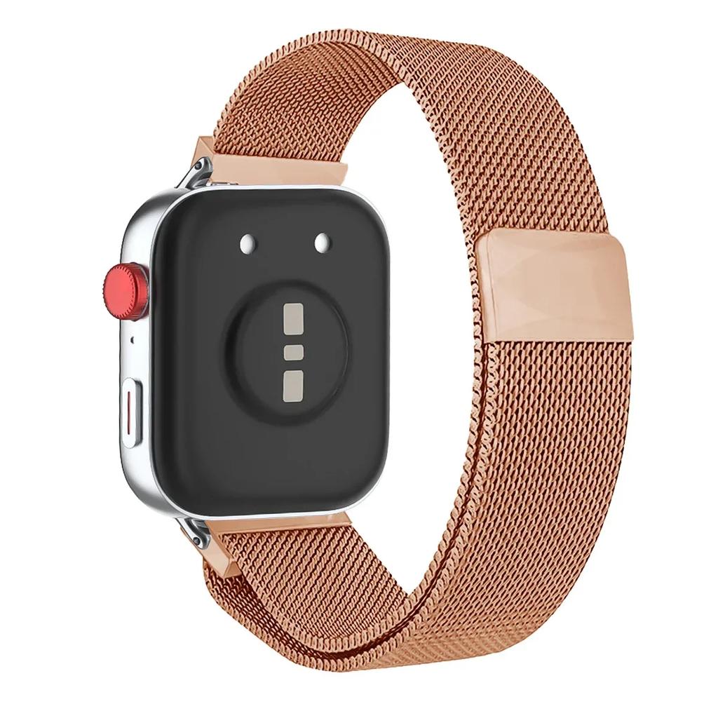 Milanesisk ögla armband för Huawei watch fit 4/4pro Smartwatch Armband för Huawei watch fit3/2/1 Ersättningsmetallarmband Tillbehör