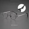 Retro Round Pure Titanium Spectacles Japan style Eyeglass frames Vintage Glasses