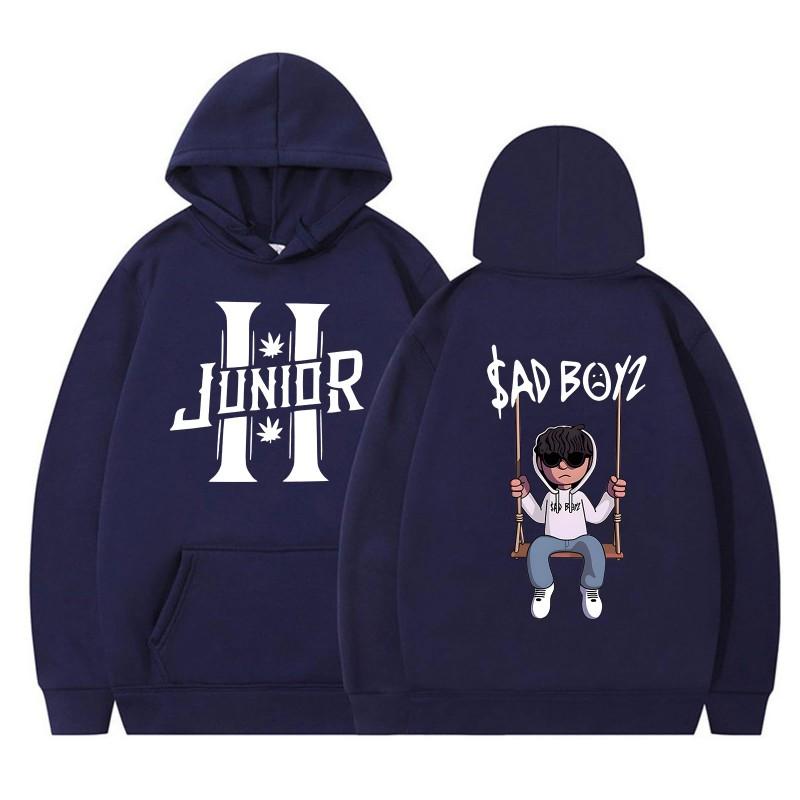 Unisex Hooded Sweatshirt Streetwear Casual Pullover Teens Men Women Loose Fit Cartoon Print