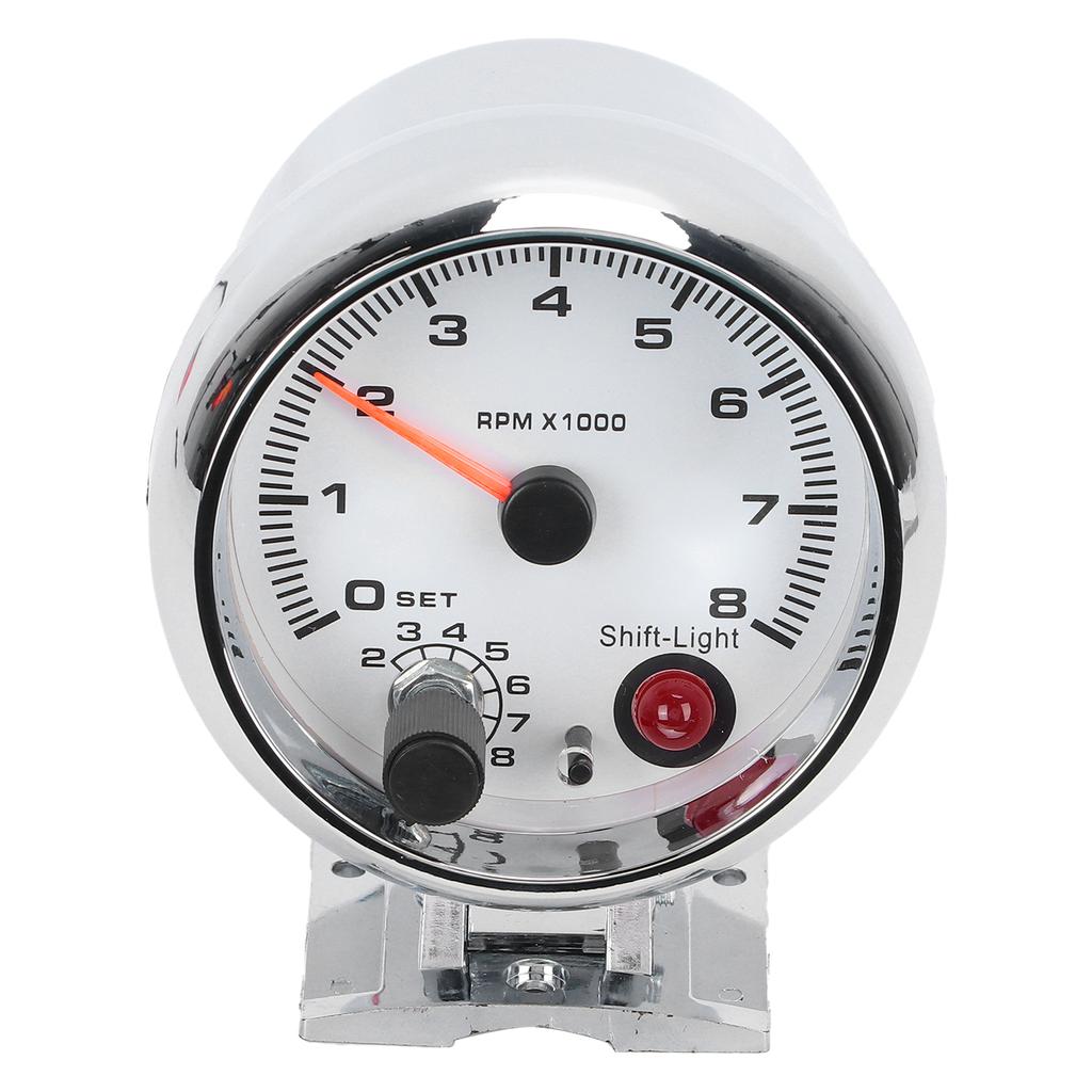 Tachometer 3.75in 0?8000 RPM 7 Color Background Lights for 468 Cylinder 12V Gasoline?Powered