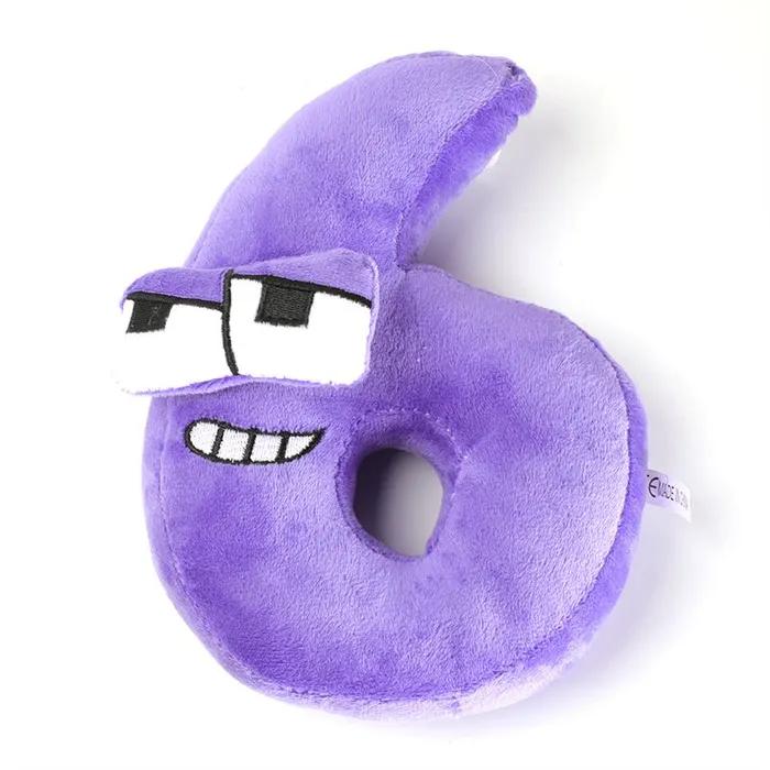 Conocimiento de los números Conocimiento del alfabeto Peluches 20cm Peluche