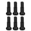 10Pcs Mountain Bike 14G Wire 7075 Aluminium Alloy Spoke Cap Bicycle Cycling Riding Accessory Bike Spoke Cap black