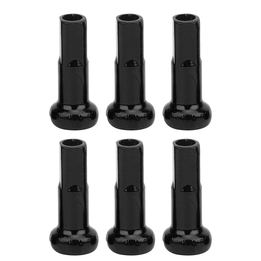 10Pcs Mountain Bike 14G Wire 7075 Aluminium Alloy Spoke Cap Bicycle Cycling Riding Accessory Bike Spoke Cap black