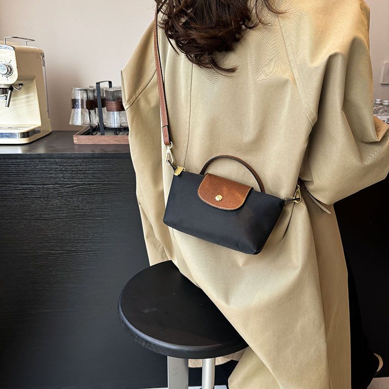 

Summer Summer Fancy Niche Style Crossbody Bag Women 2024 New Bag Crossbody Satchel Dumpling Bag Women Black 1