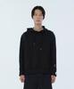 Jacket Sleeve Mixed Hoodie_Rktaa24617Bkx