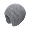 Velvet Lining Beanie Cap Bonnet Winter Hat Outdoor Earflap Cap  for Men Women