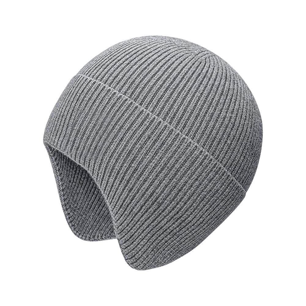 Velvet Lining Beanie Cap Bonnet Winter Hat Outdoor Earflap Cap for Men Women