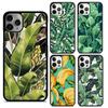 Banana Leaf Phone Case For iPhone 17 Air 13 12 14 15 16  Cover For Apple Pro Max 6S Plus Coque