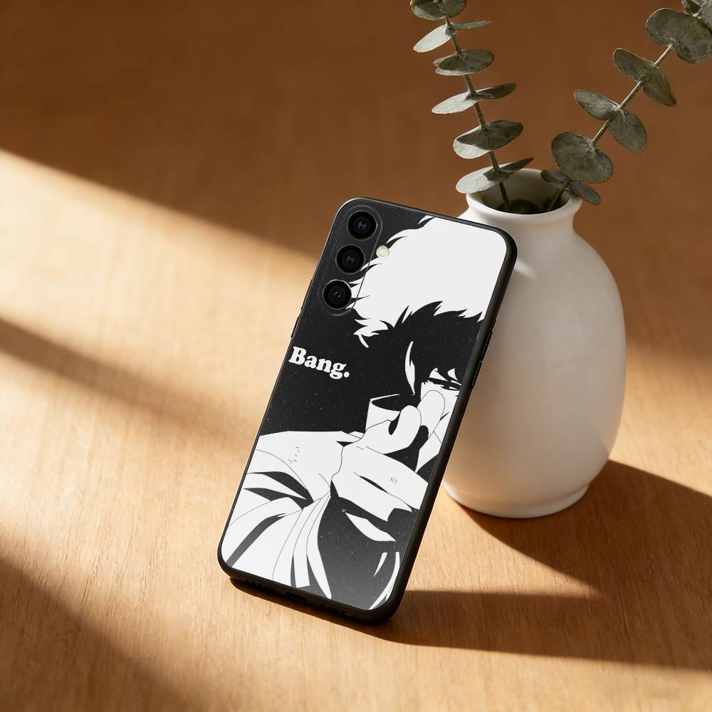 

C-Cowboy Anime B-Bebop Phone Case For Samsung Galaxy A20,21s,22,31,32,52,53,72,73,80,91 Soft Black Shell Samsung a32 5g