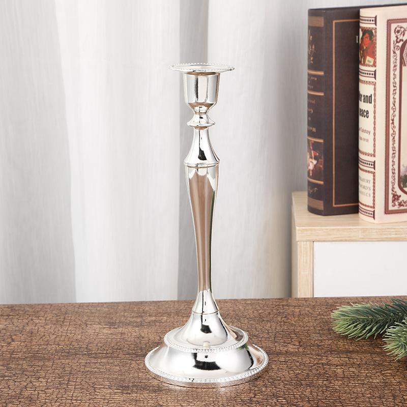Kerzenhalter Luxuriös Vintage Metall Kerzenhalter Kerzenständer Kerzenhalter für Hochzeitsfeier Esszimmer Dekoration