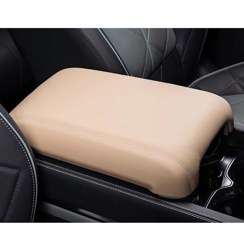 Leather Armrest Box Protective Cover For BYD Leopard 5 2025+ Denza B5 Armrest Box Heightening Pad Cushion Interior Accessories