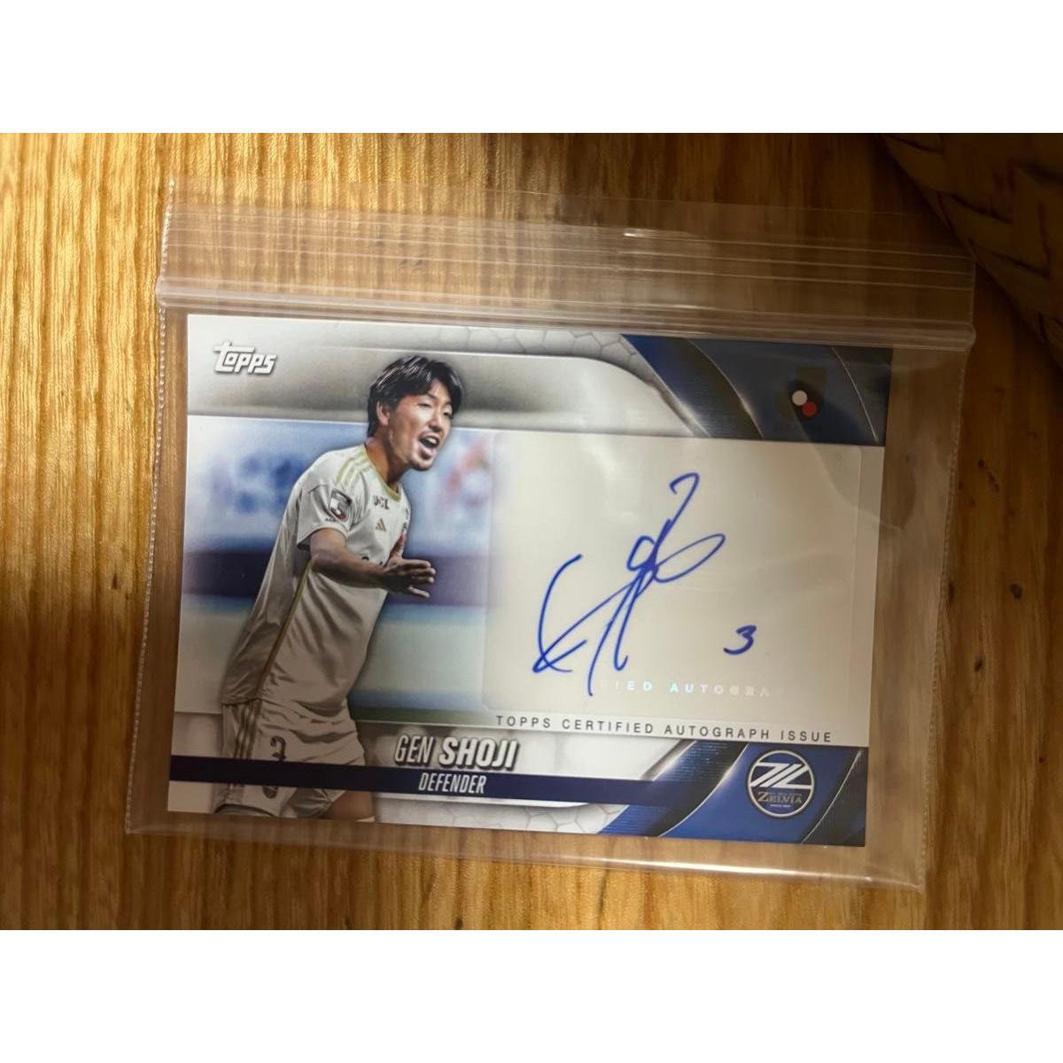 Used Gen Masako FC Machida Zelvia Autograph Card 2024 Topps Autograph J League