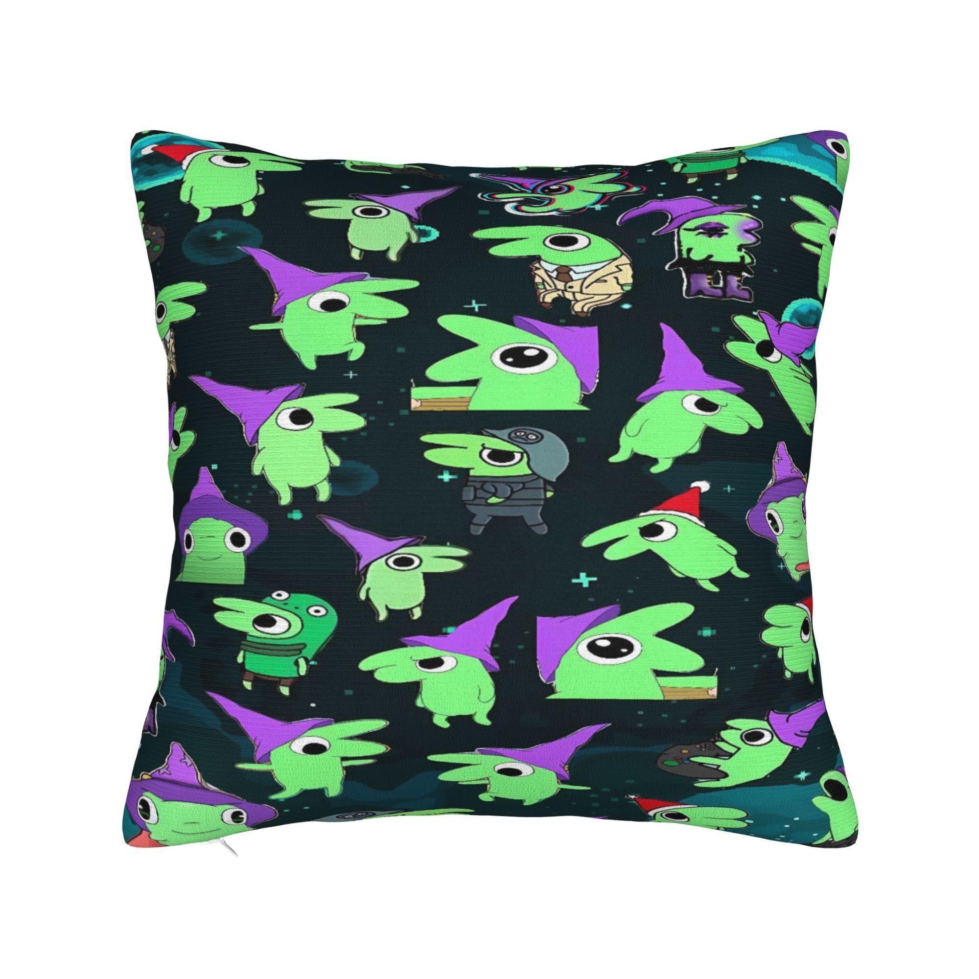 

Smiling Friends Pim and Charlie Pillow Case Soft Pillow Cover Fashion Pillowcases For Chair Sofa Home Decor 30cmx30cm