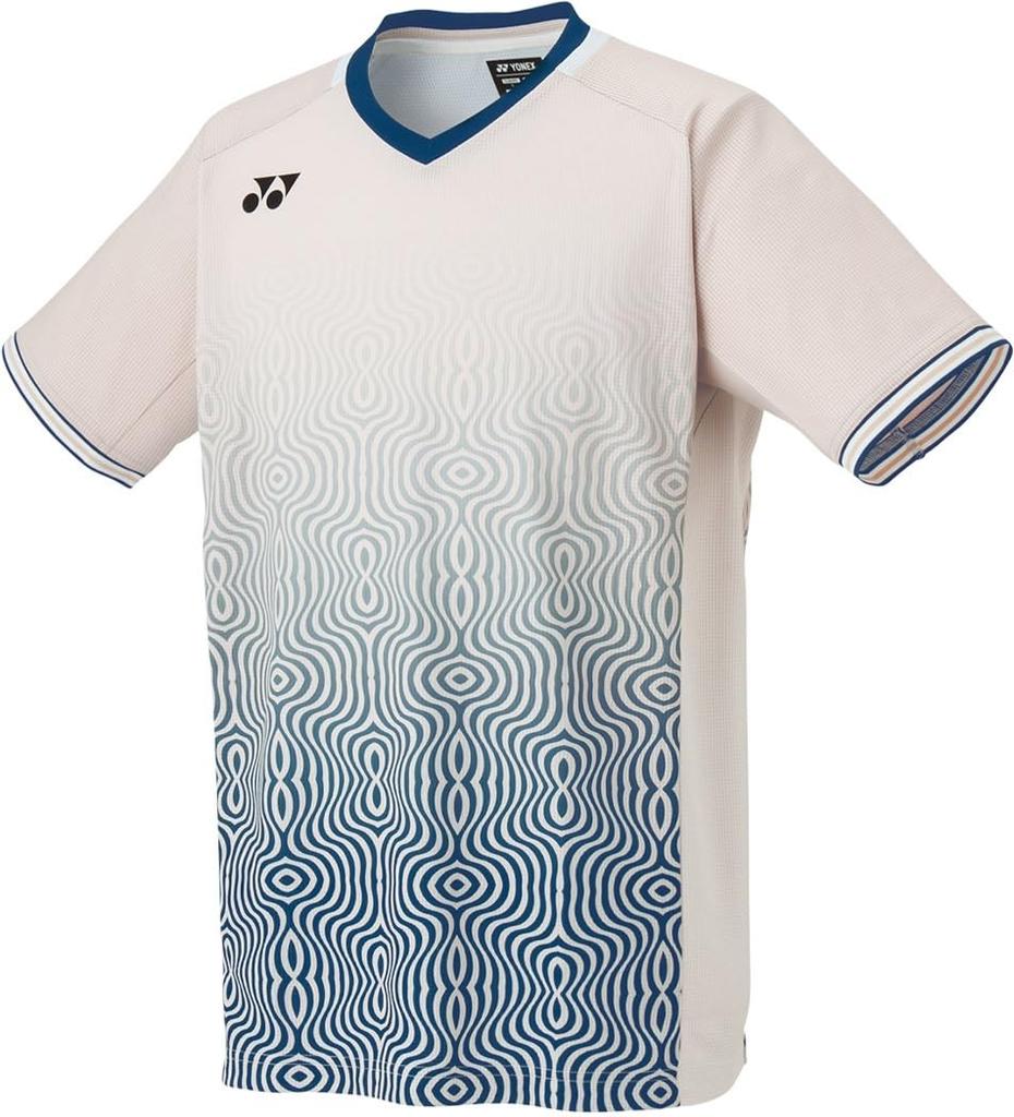 Short Sleeve Shirt Game Shirt Oatmeal M [YONEX] (Fit Style) Men's (192)