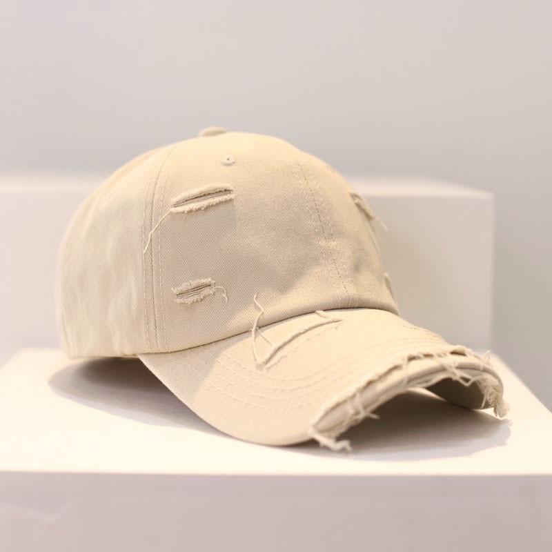 2024 New Adult Vintage Baseball Cap girls personality washed Peaked Cap male and female couples outdoor shopping Sunscreen Hat