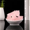 Difusor de Aroma de Cristal de Quartzo Rosa e Ornamento de Vaso de Flor para Aquário
