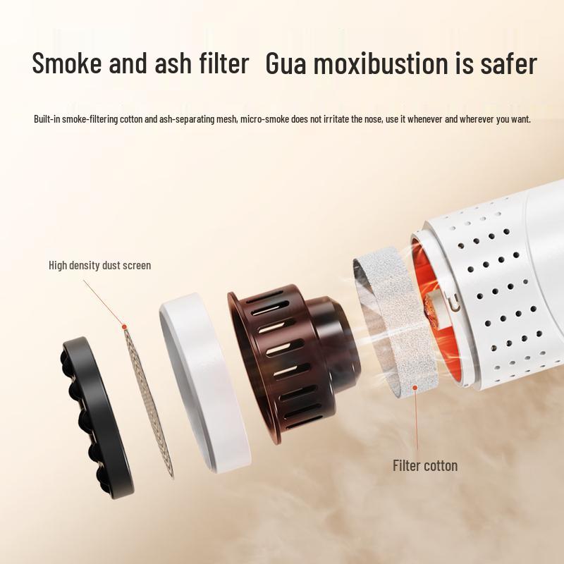 Ai Xiu Tang Bianstone Moxibustion Guasha Tool CN plug (adapter included)