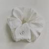 [2nd] Soft Wrinkle Scrunchie (White)