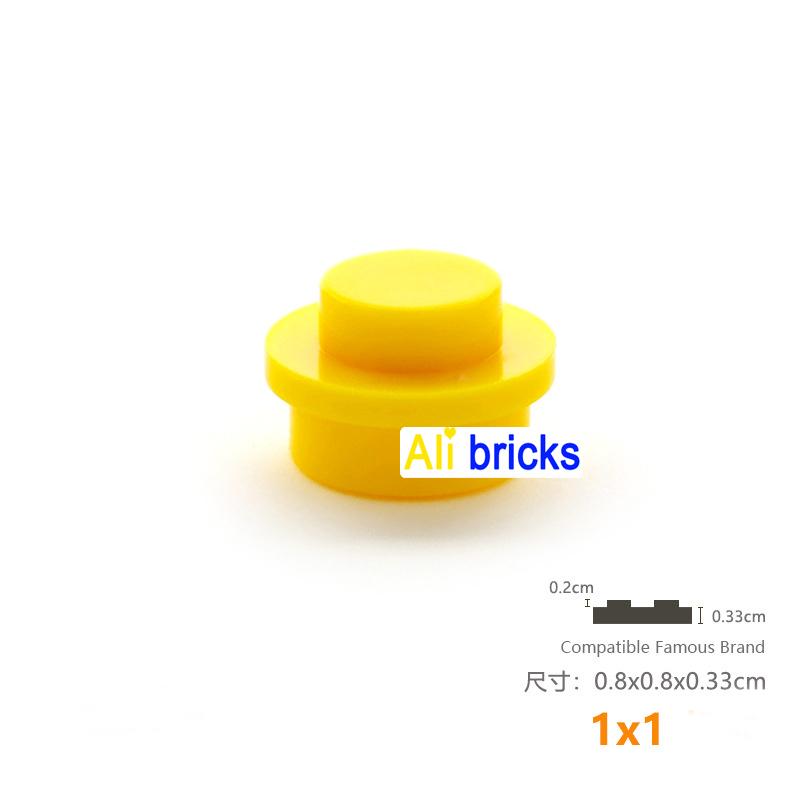 

120pcs/lot DIY Blocks Building Bricks Lamp Bead Educational Assemblage Construction Toys for Children Size Compatible With 4073