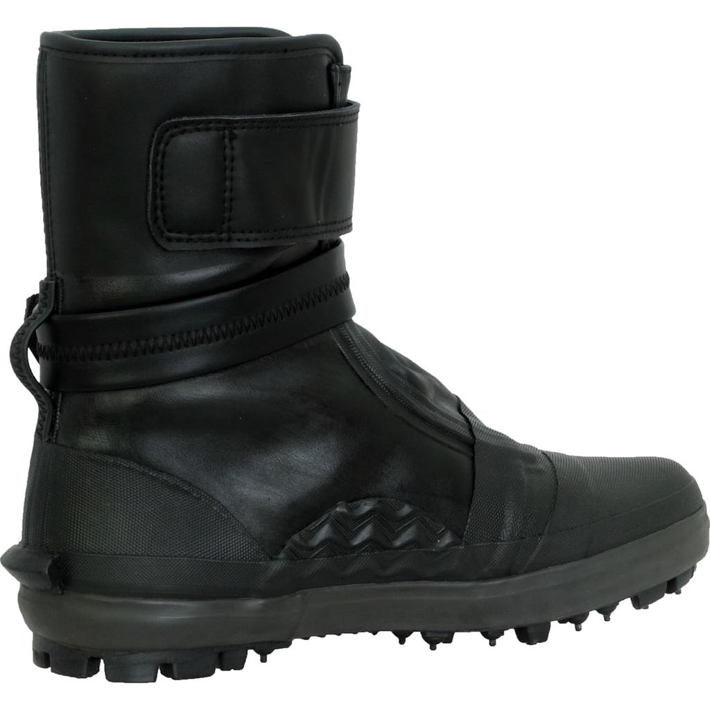 Soukaido Twin Hooves Versatile Cleats, Waterproof, Rubber Pins, Black, Size 24.0cm (TH-1021PU)