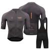 Mens Short Sleeve Cycling Jersey Set Team Edition Road Bikes Breathable