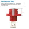 500A Square Copper Lithium Battery Energy Storage Terminal Connector 120/200/300A Wall Penetrating Screw Type Terminals Block
