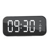Mirror Surface Alarm Clock Bluetooth Speaker Digital Wireless Alarm Clock Bluetooth Speaker for