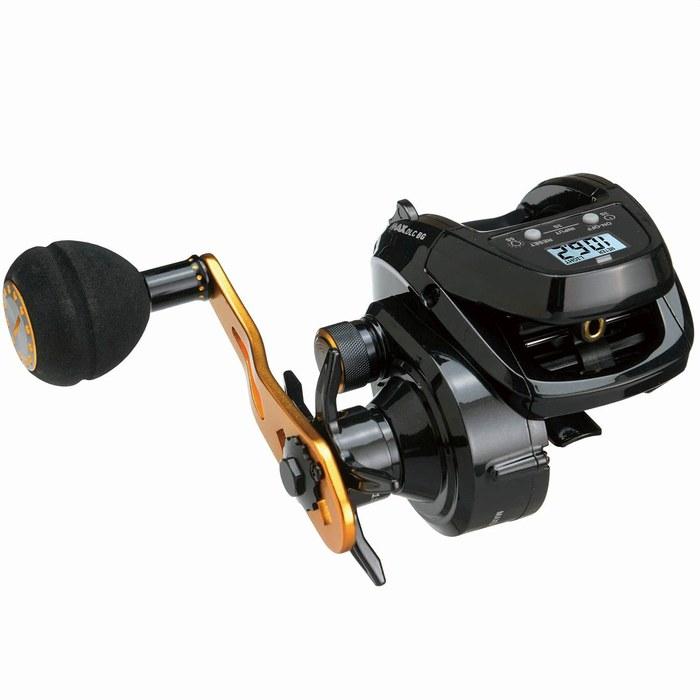 AbuGarcia MAX DLC BG Digital Line Counter Reel - Right Hand - Blue