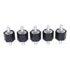 5x Pump Engine Cover, Rubber Mounts, 191201256 Anti Vibration, Isolator Mounts, for Golf MK2, for , Engine Panel Oil Coolers