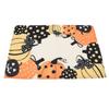 4 Pcs Pumpkin Placemats Set Linen Party Decoration Wrinkle Resistant Soft Fall Pumpkin Place Mats for Dining Kitchen