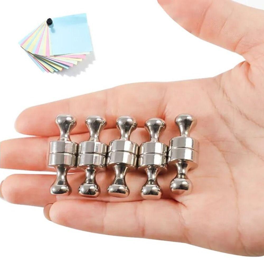 10Pcs Durable Magnetic Push Pins Powerful Small Neodymium Magnets Sucker Thumbtack  Refrigerator