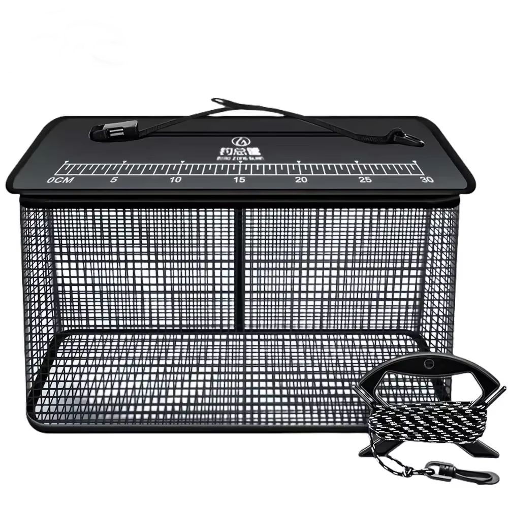 Quick-drying Floating Fish Basket Fish Net Bag Foldable Fishing Net  Fishing Bait