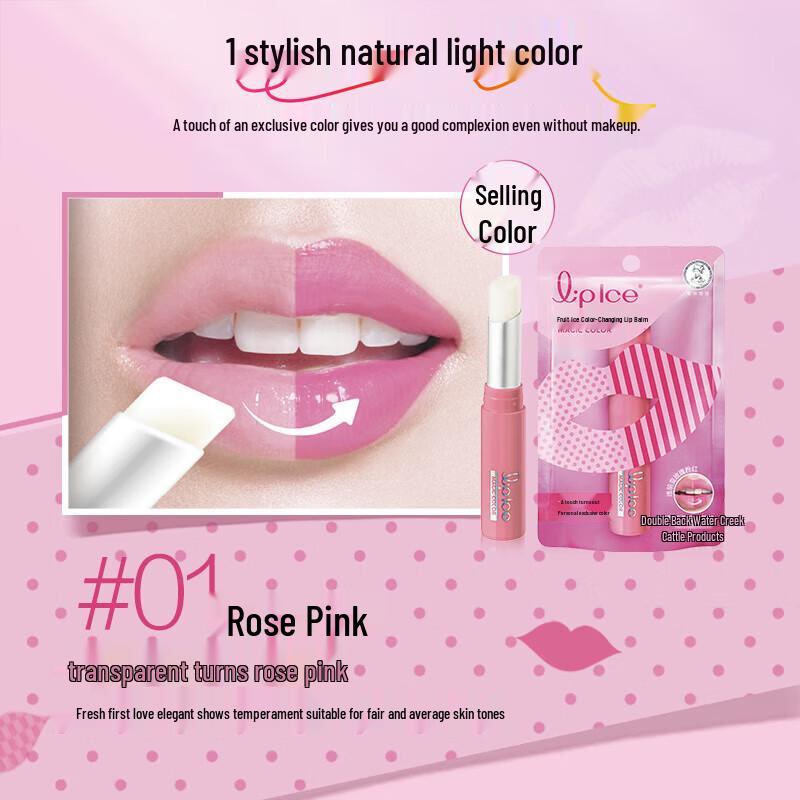 

Mentholatum Fruit Ice Color-Changing Lip Balm